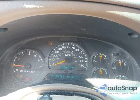 2002 Chevrolet Trailblazer Ltz z USA, uszkodzony, nr VIN 1GNDS13S822293336